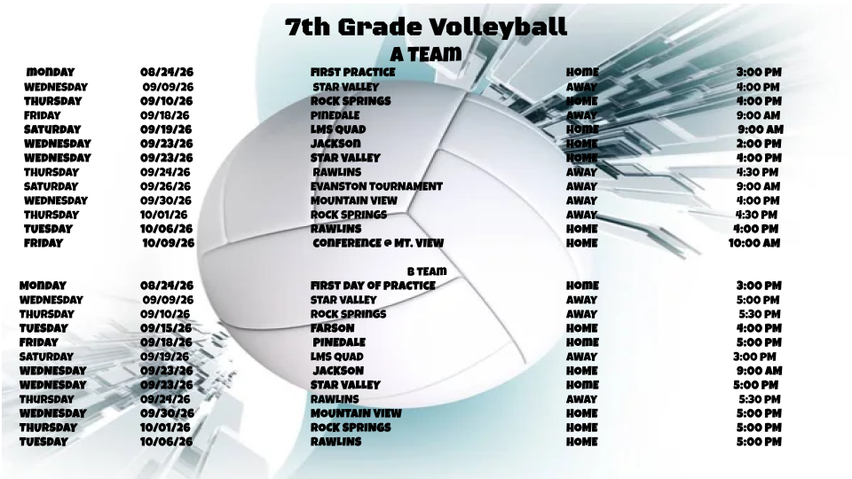 7th Grade Volley Ball