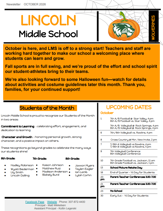 LMS October Newsletter 1of2