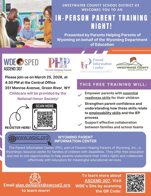 In-Person Parent Training Night