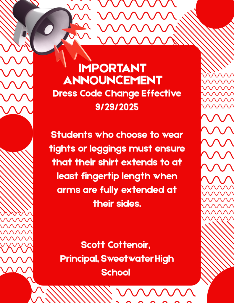 Dress Code Change Effective 9292025 Students who choose to wear tights or leggings must ensure that their shirt extends to at least fingertip length when arms are fully extended at their sides