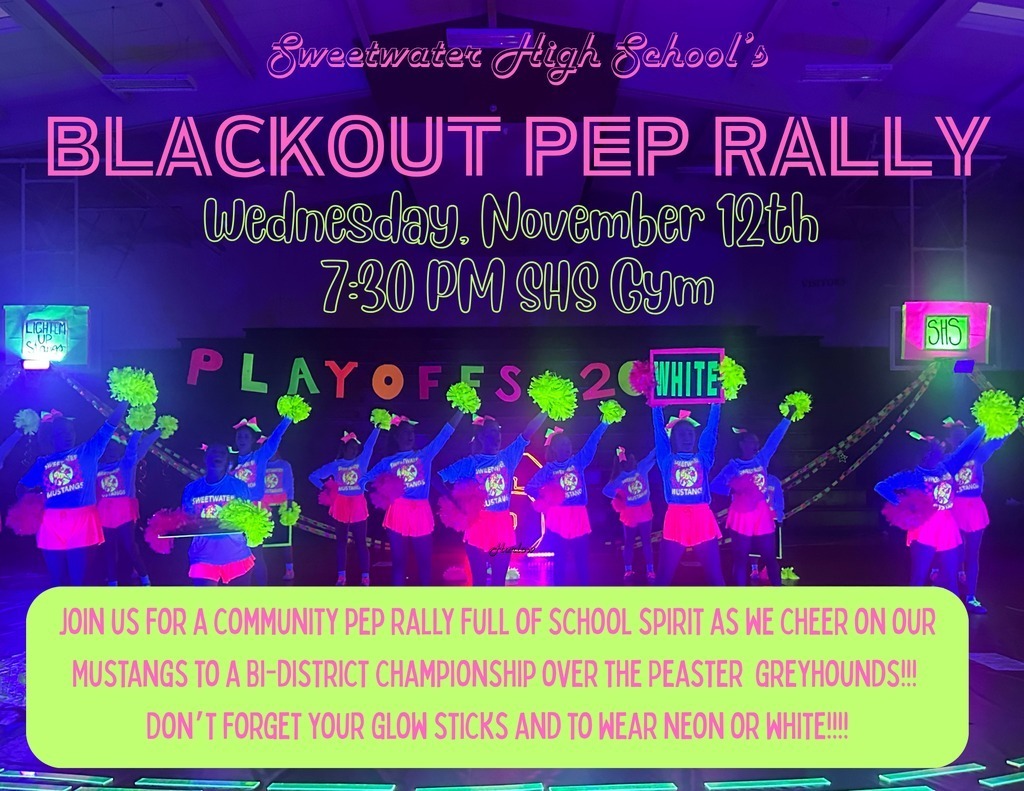 blackout pep rally