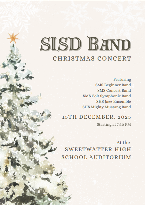 sisd band invite