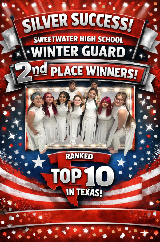 color guard second place and top 10