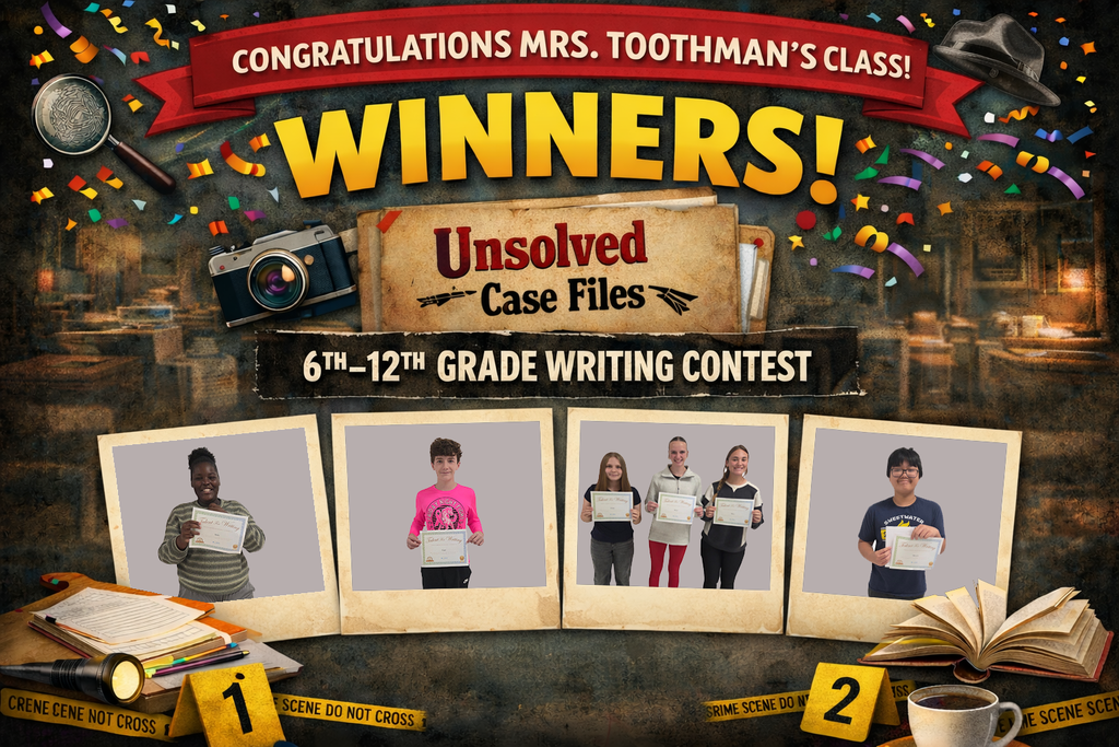 6th-12th grade writing contest winners
