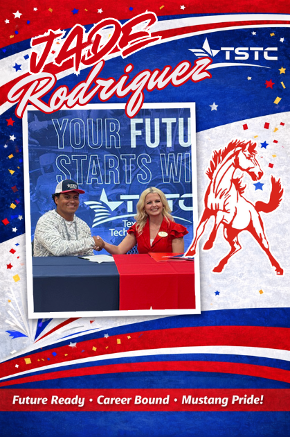 Jade Rodriquez signing with TSTC