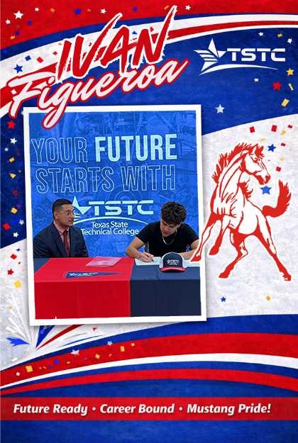 Ivan Figueroa signing with TSTC