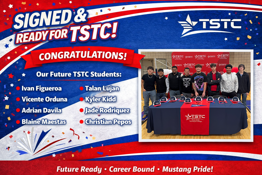 TSTC Signing Day group picture
