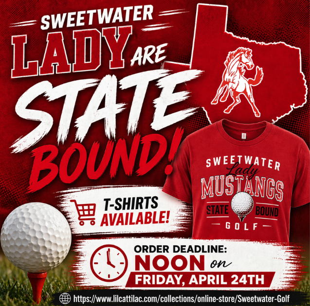 Lady Mustang Golf is STATE BOUND (shirt order form)