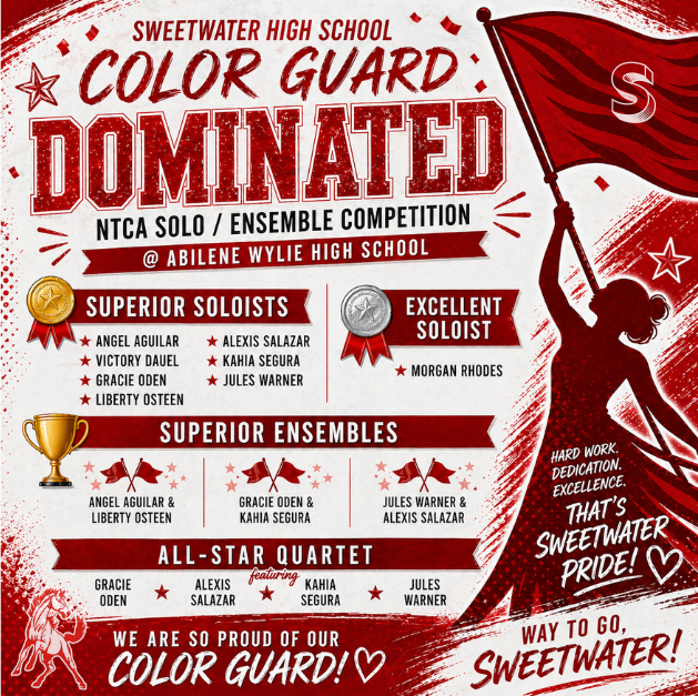 color guard honors