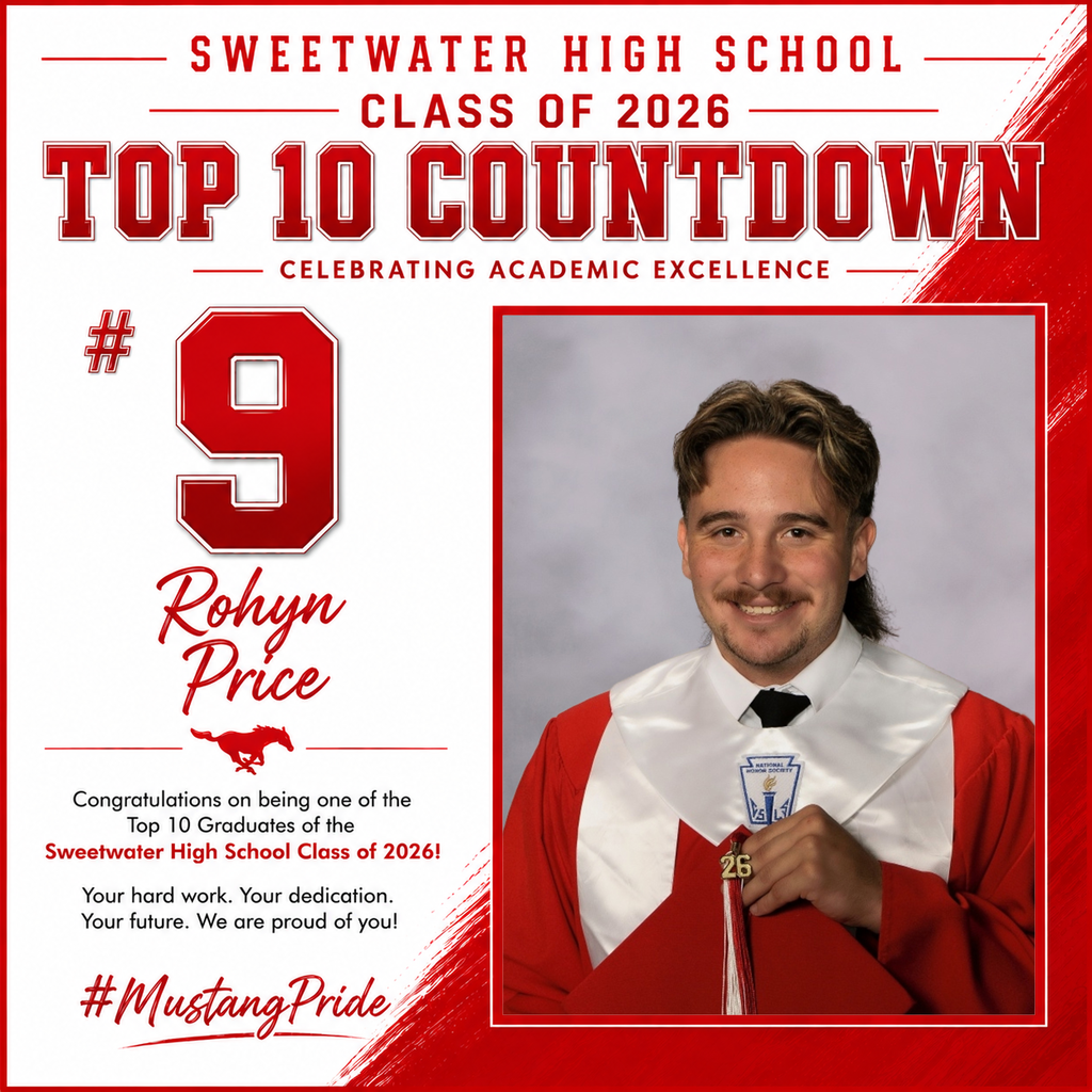 Rohyn Price Top Ten Graduate