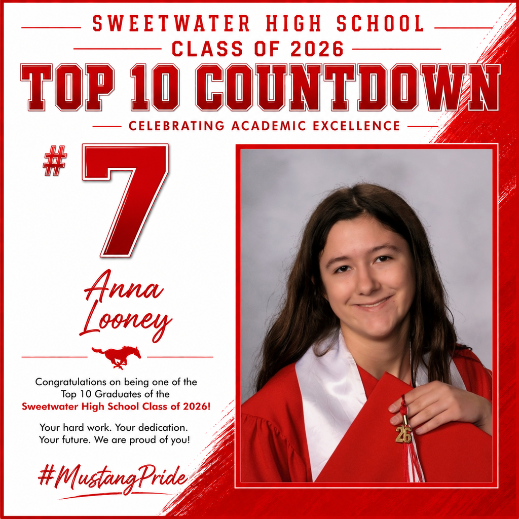 Anna Looney Top Ten Graduate