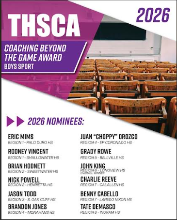 THSCA nominee, Brian Hodnett