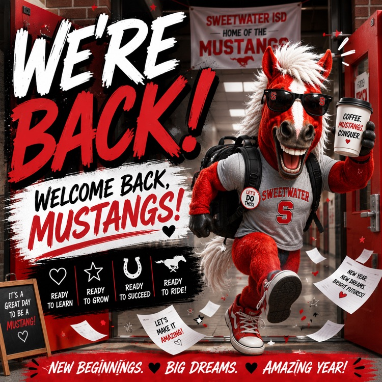 welcome back, Mustangs!