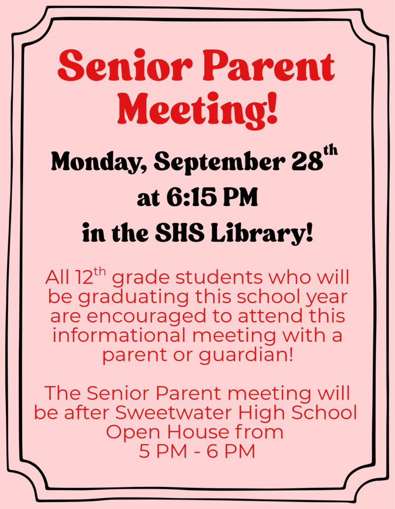 Senior Parent Meeting