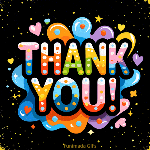 Thank you for the holiday donations.