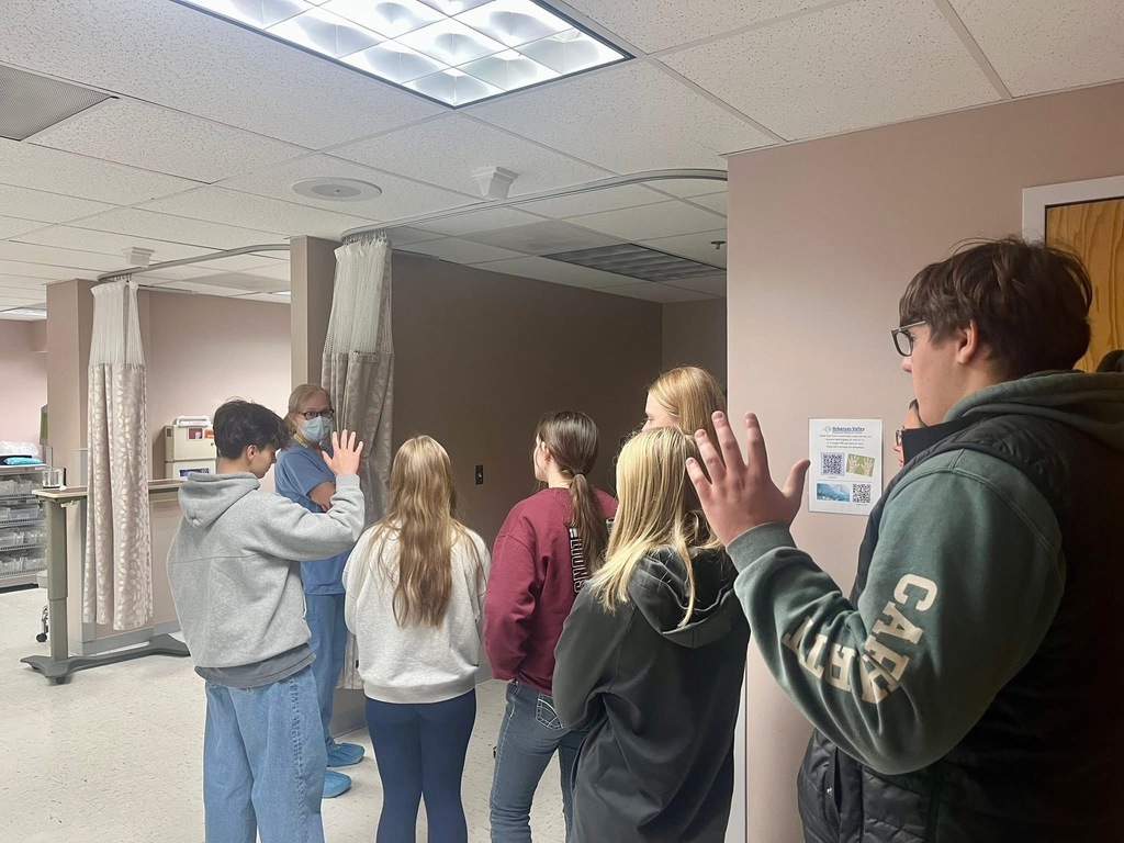 AVRMC Tour with Swink Students