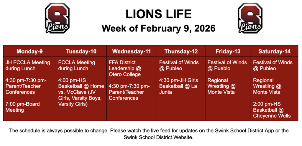 Lions Life-February 9