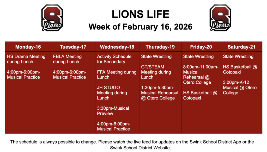 Lions Life-February 16