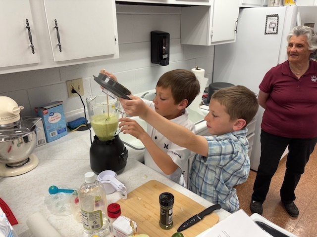 3rd Grade Cooking Night