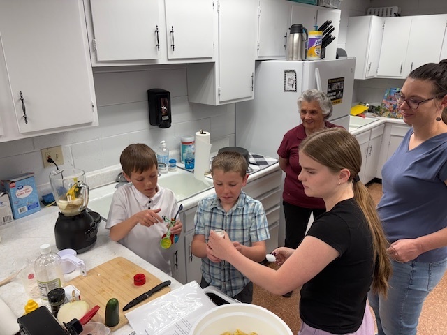 3rd Grade Cooking Night