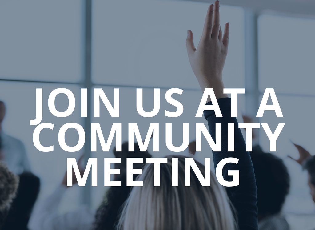 Community Meeting for Facilities Upgrades