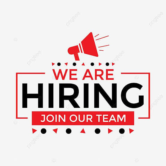 We are Hiring