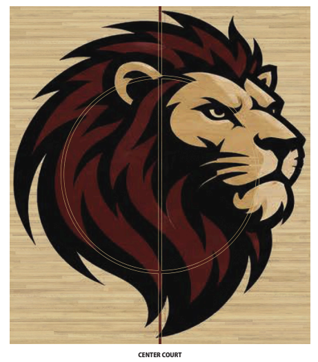 New Gym Floor Logo