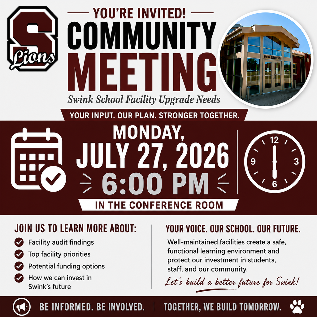 July 27 Meeting Announcement