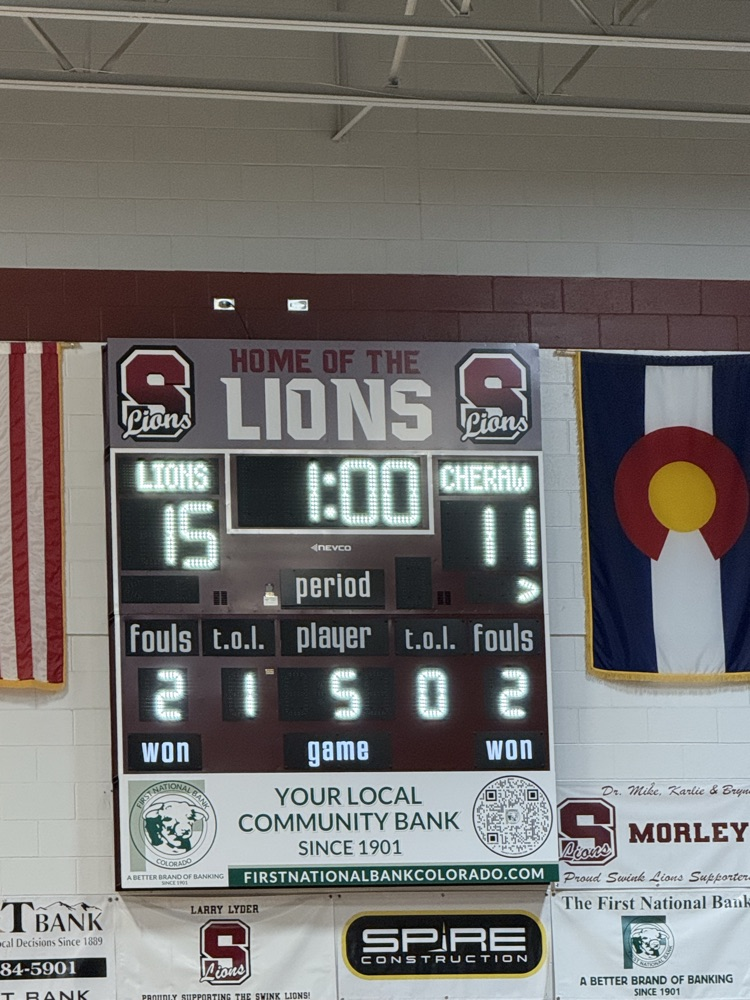 Lions vs Cheraw