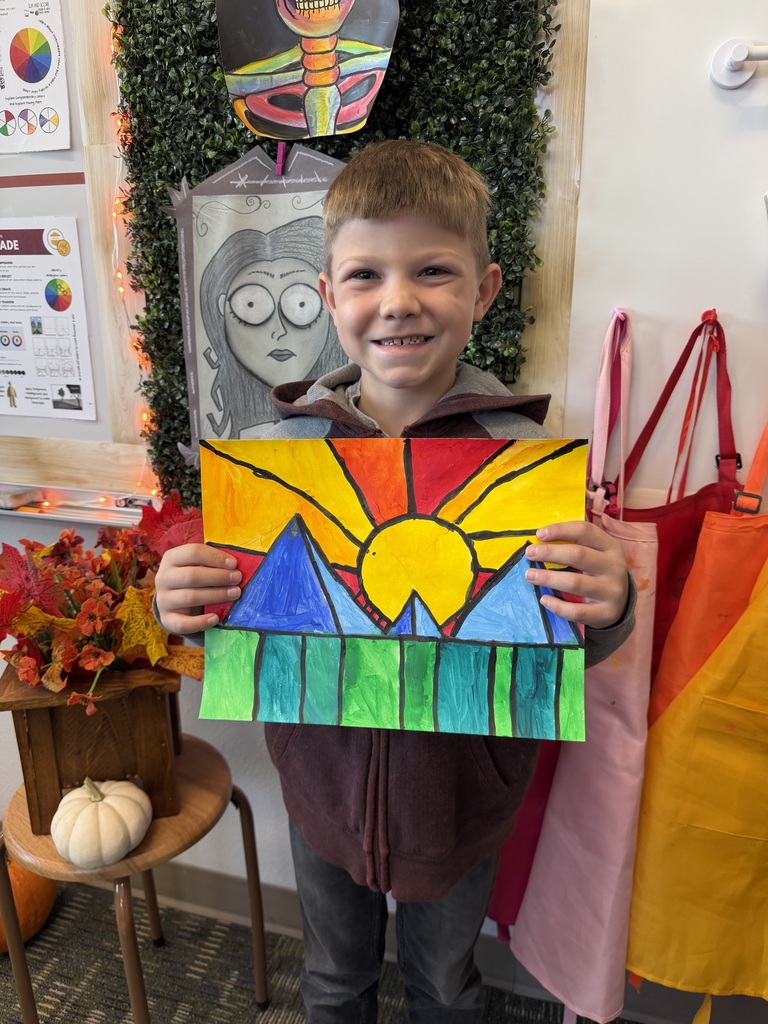 1st Grade Artist of the Week