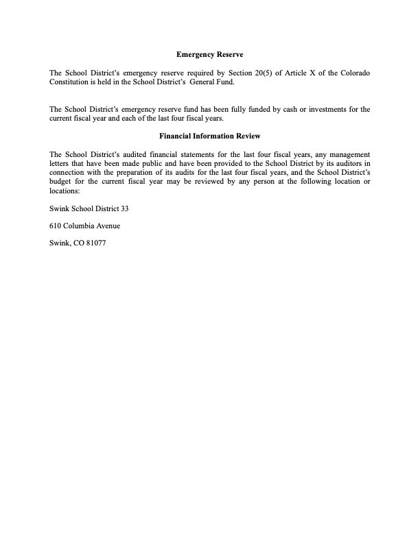 Website Financial Posting