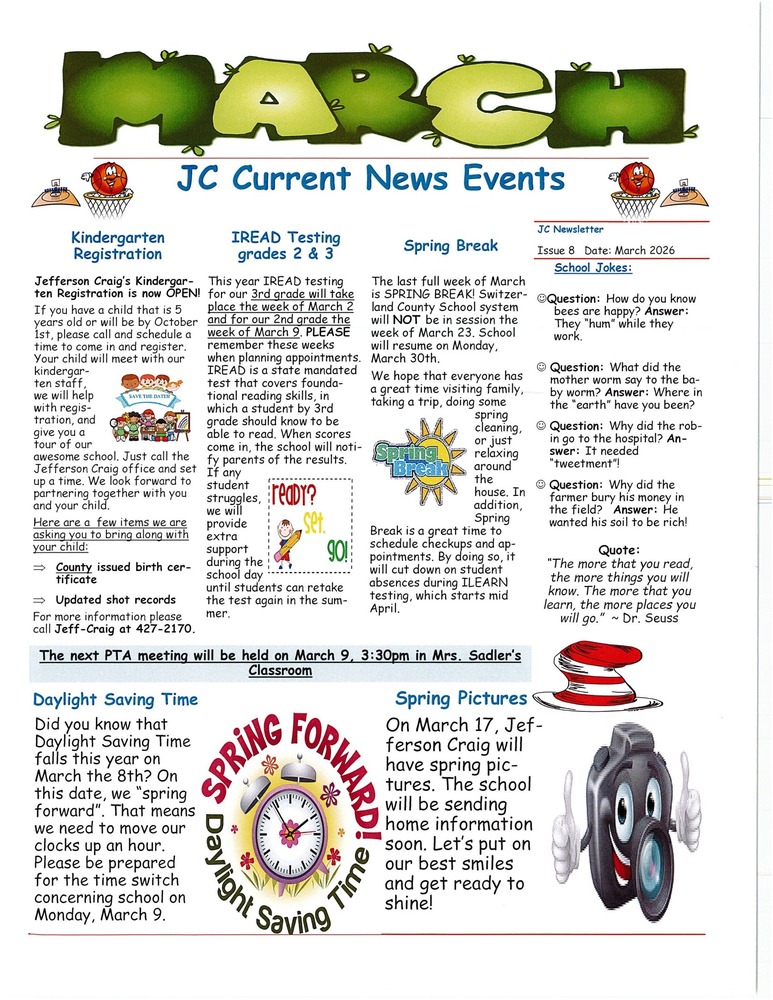 JC Newsletter March 2026 Issue 17