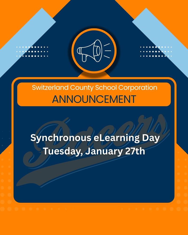 Synchronous eLearning Day Tuesday, January 27th