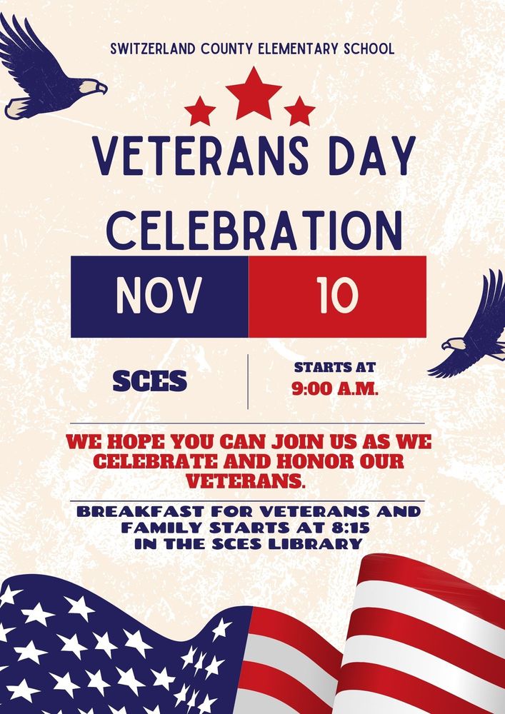 Veterans Day Celebration Switzerland County Elementary