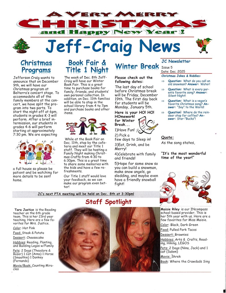 JC Newsletter Dec 2025- Issue 14