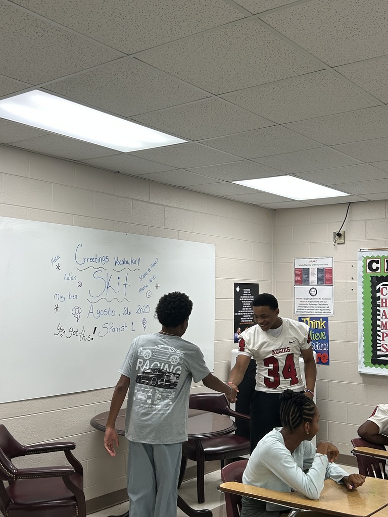 Students Practicing Spanish