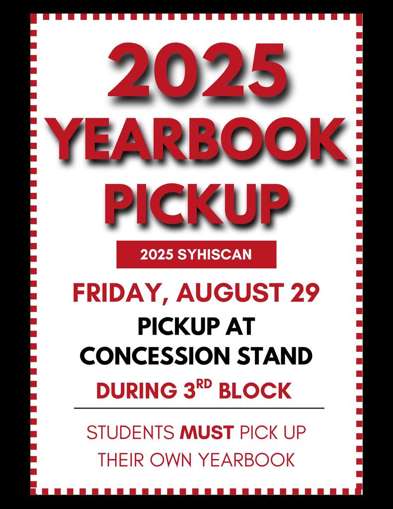 YEARBOOKS ARE IN!!!