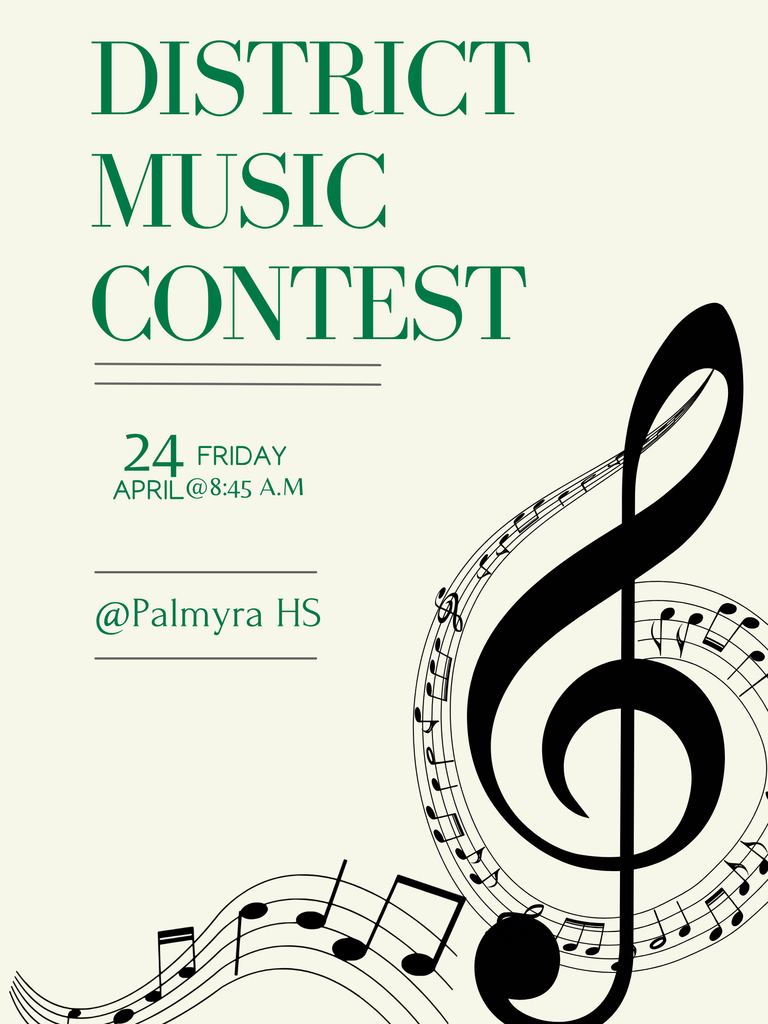 District Music Contest @ Palmyra