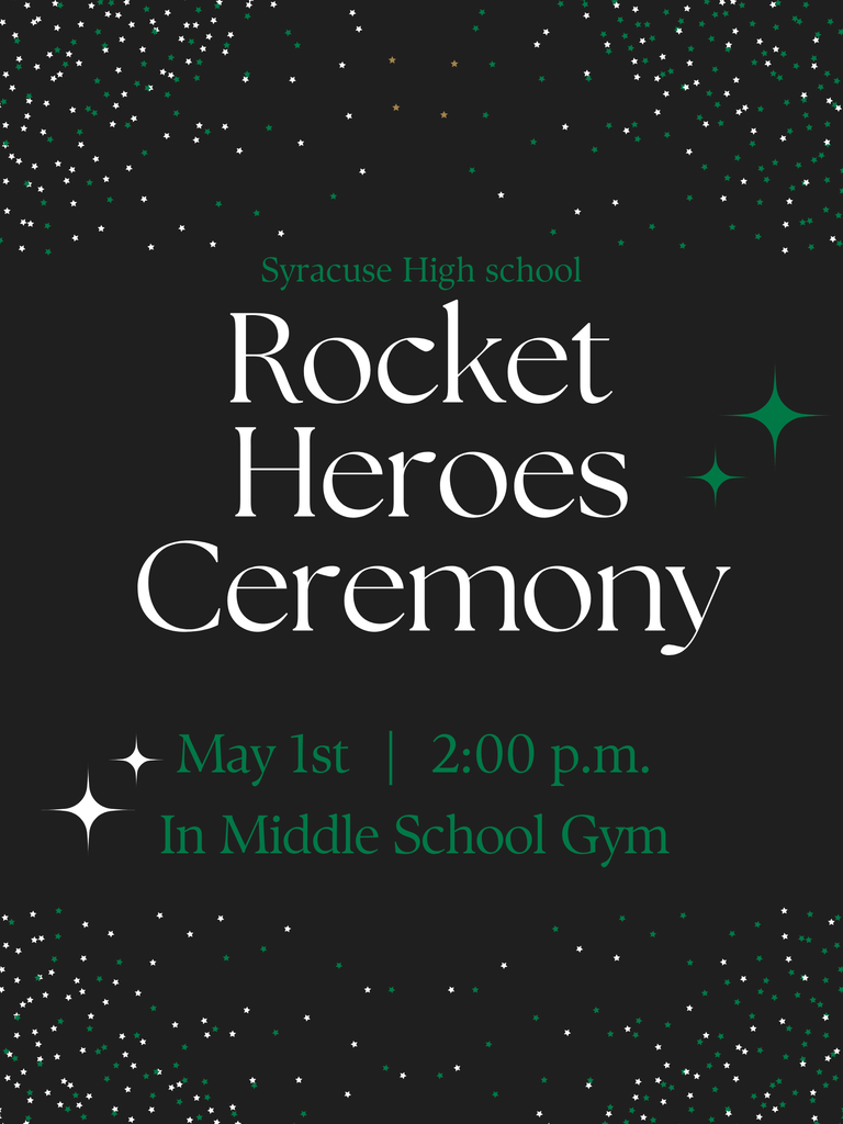 Rocket Heroes Ceremony