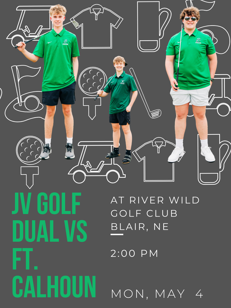 JV Boys Golf Dual vs Fort Calhoun @ River Wild Golf Club