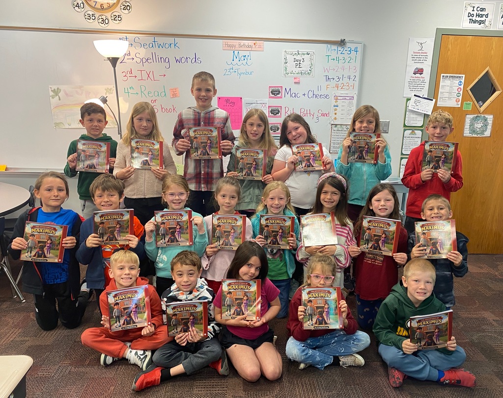 class with books