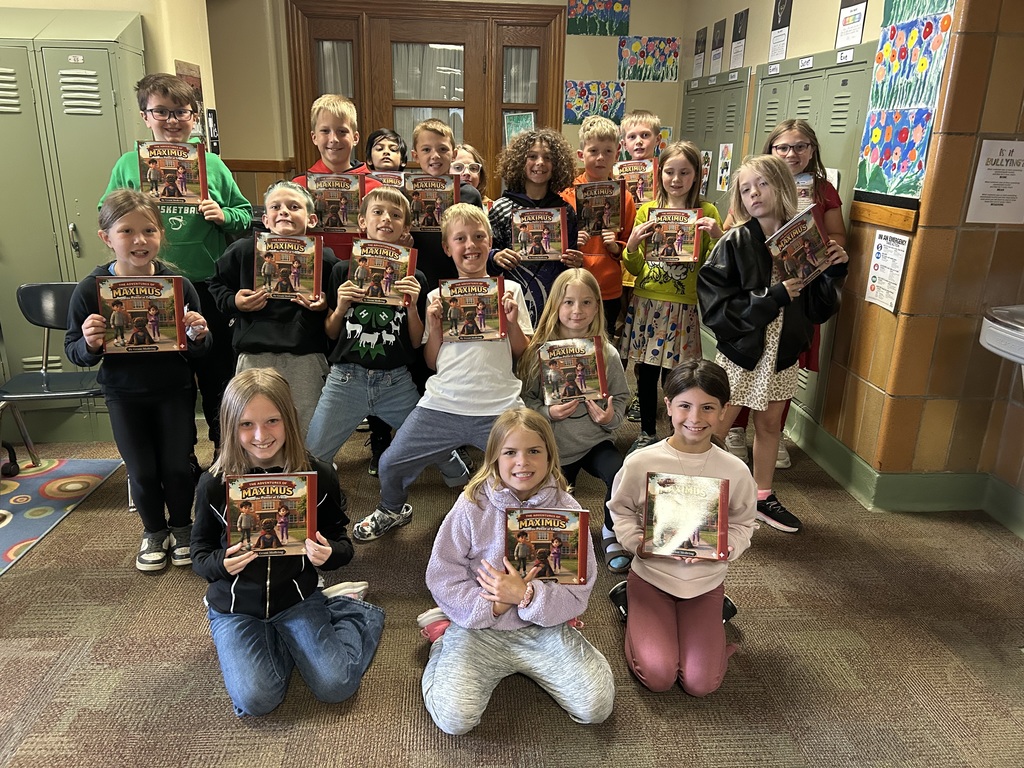 class with books