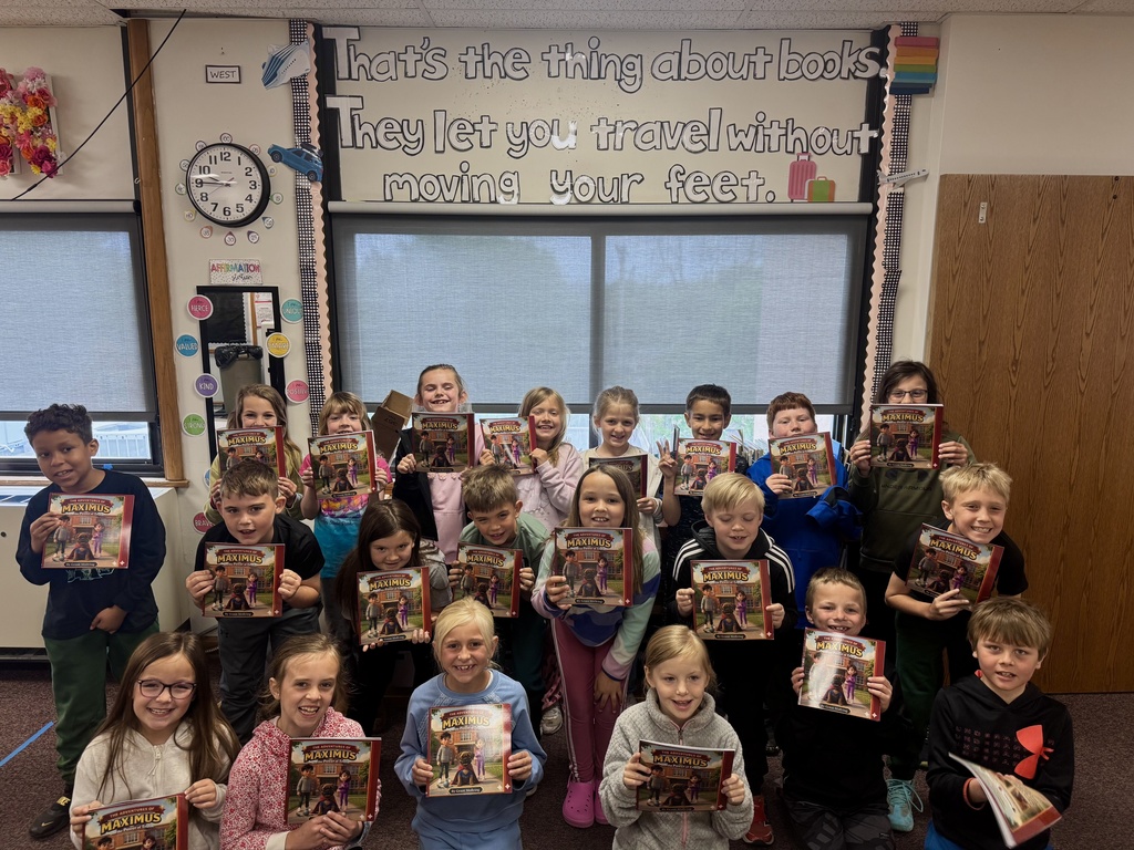 class with books