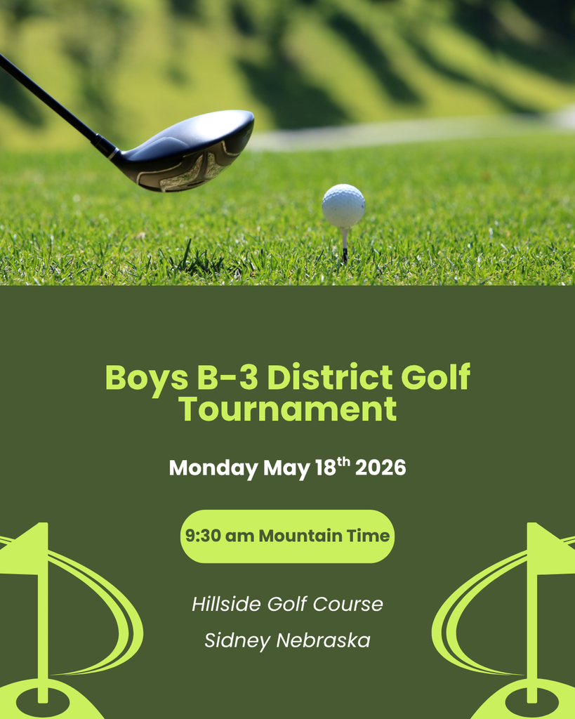 Boys District Golf Tournament @ Sidney