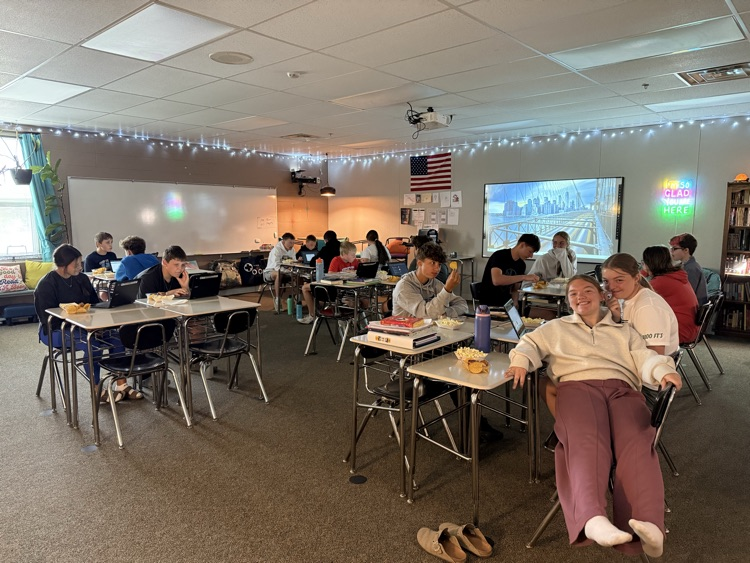 students in a classroom 