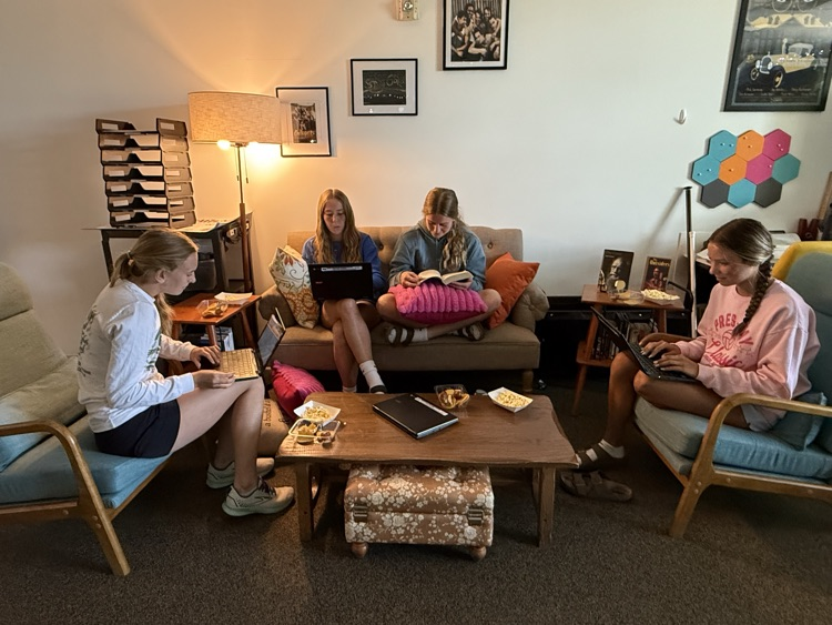 students in a classroom