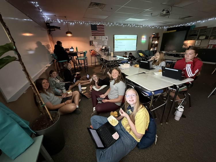 students in a classroom