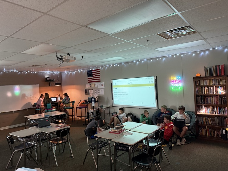 students in a classroom 