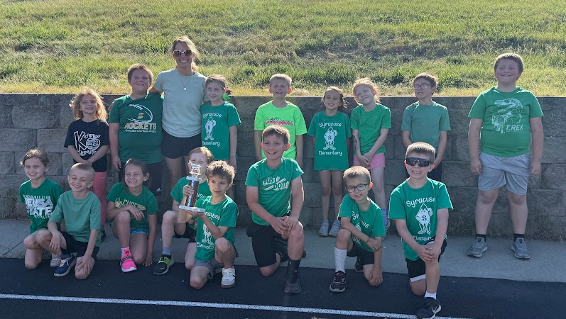 Mrs. Farley's class won the 1st grade speed relay