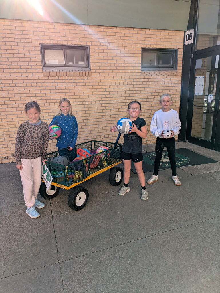 Students at VIP recess